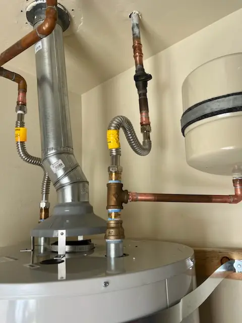 Water heater installation and plumbing repair in Glade Town